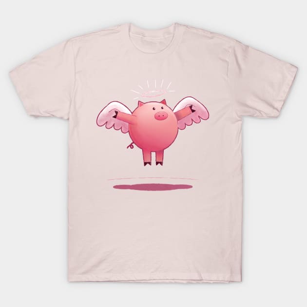 Holy Pig T-Shirt by Cfloresdesign